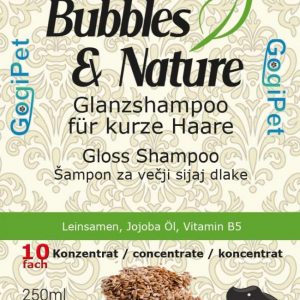 Bubbles&Nature šampon za kratkodlake pse - letak