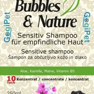 Bubbles&Nature šampon za občutljivo kožo in dlako - letak