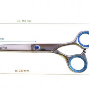 GogiPet Japanstahl ravne škarje - 22cm - 2-min